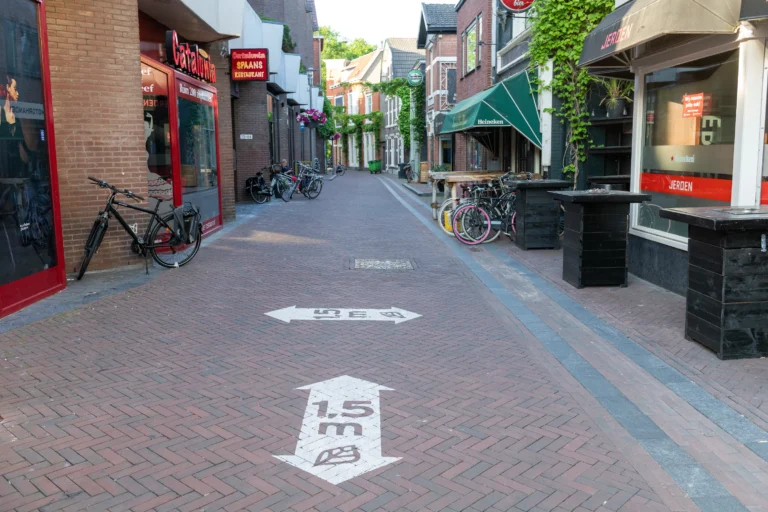 1,5 meter-beleid tijdens de coronapandemie